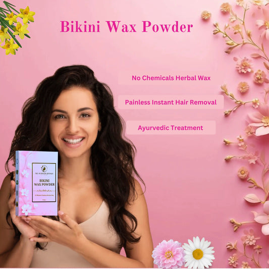 BIKINI WAX POWDER - 10 MINUTES HERBAL WAX POWDER