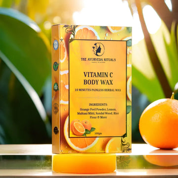 VITAMIN C BODY WAX POWDER - 10 MINUTE PAINLESS HERBAL HAIR REMOVAL